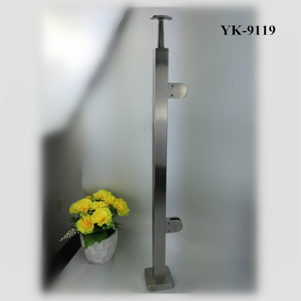 JINXIN Standard Square Glass Post With D-shape Clamps
