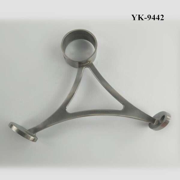Stainless Steel Three-Way  Handrail Bracket(Casting)